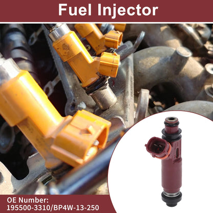 Fuel Injector for Mazda Miata 1.8 (2000-2001) 1 Pc Wine Red