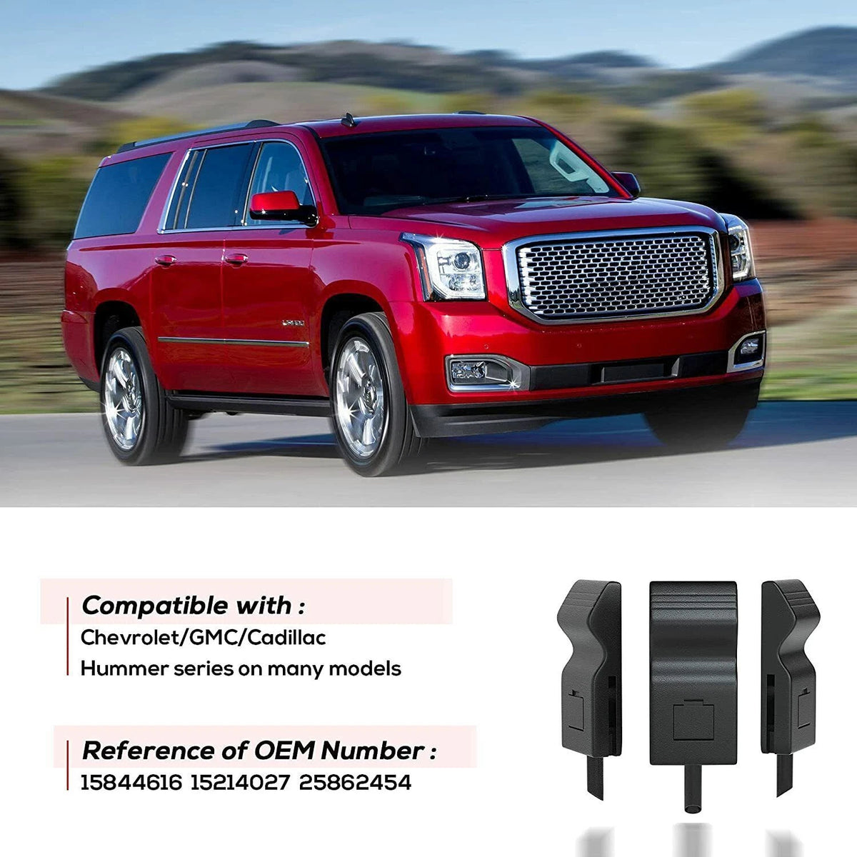 4 x Door Lock Knob Post Pins for 2007-2014 Chevrolet GMC 15844617