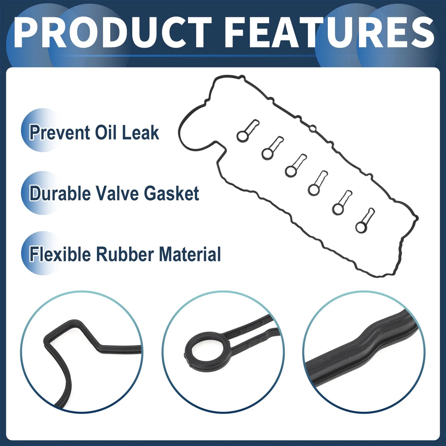 Valve Cover Gasket for BMW 3 (E90) 325d (2010 - 2011)