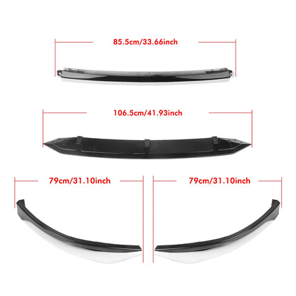 Front Bumper Spoiler Lip for Honda Accord (2023-2025)