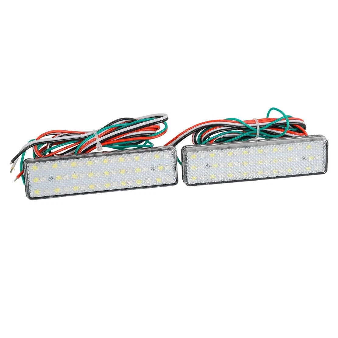 Rear Bumper LED Reflector Lights for Opel Vauxhall Vivaro Movano (2001-2014)