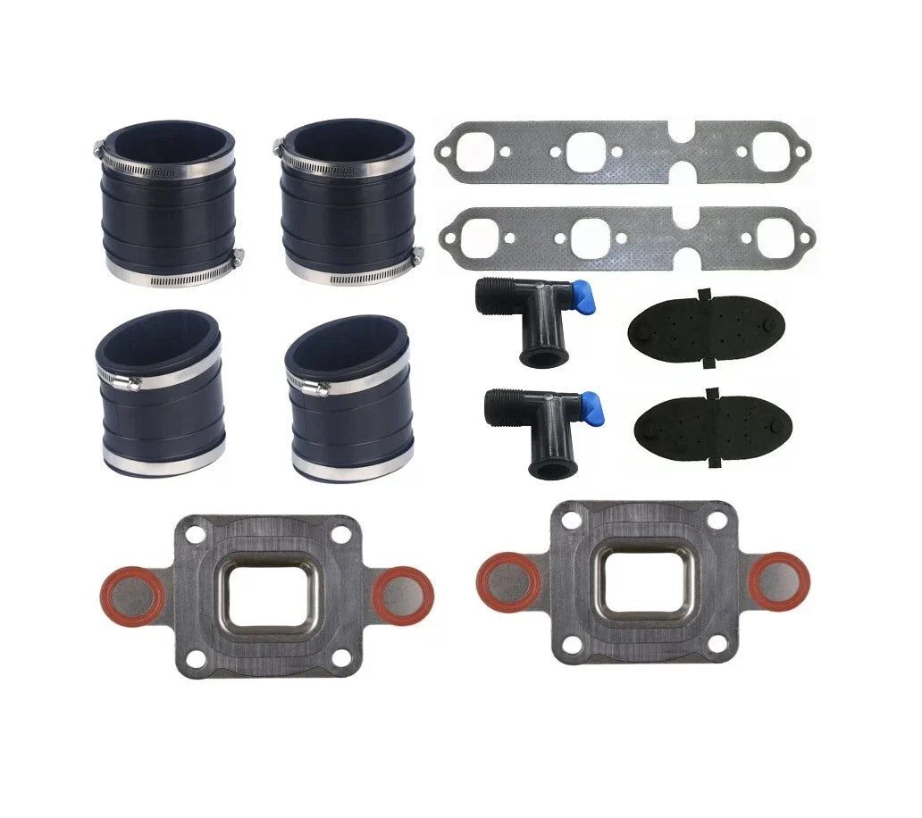 Exhaust Bellow Gasket Kit for MerCruiser GM V6 (27-99757, 807166A1, 806926A1)