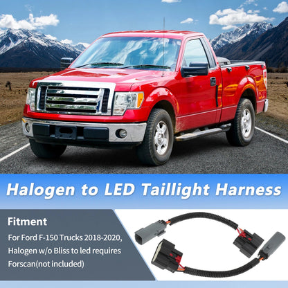 LED Taillight Adapter Harness Kit for Ford F-150 (2018-2020)