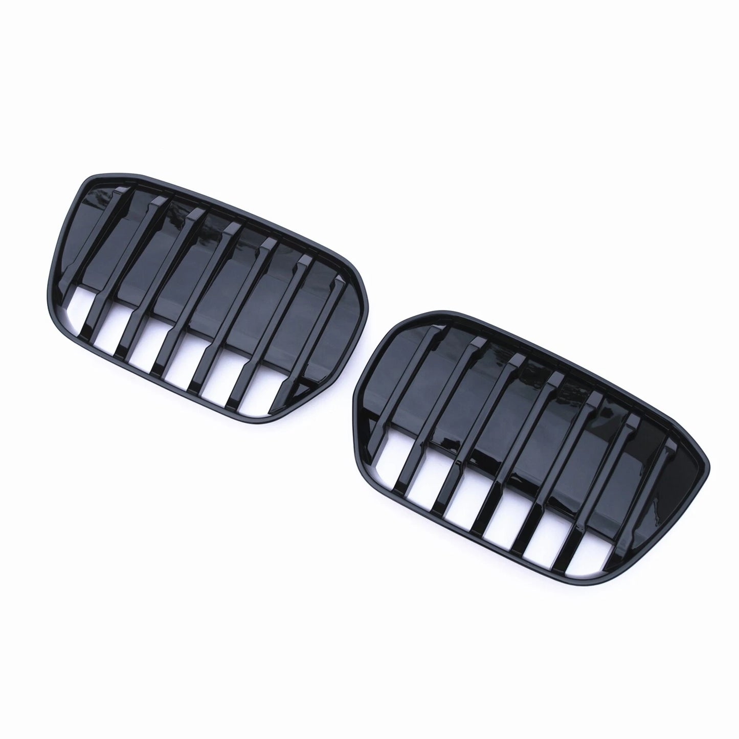 Front Bumper Kidney Grille Mesh Cover for BMW IX3 (2022)