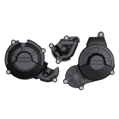 Black Engine Protection Cover for Aprilia RS660 Tuono 660 (2021-2023)