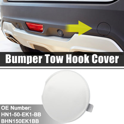 Rear Right Bumper Tow Hook Cover for Mazda 3 (2014-2018) White