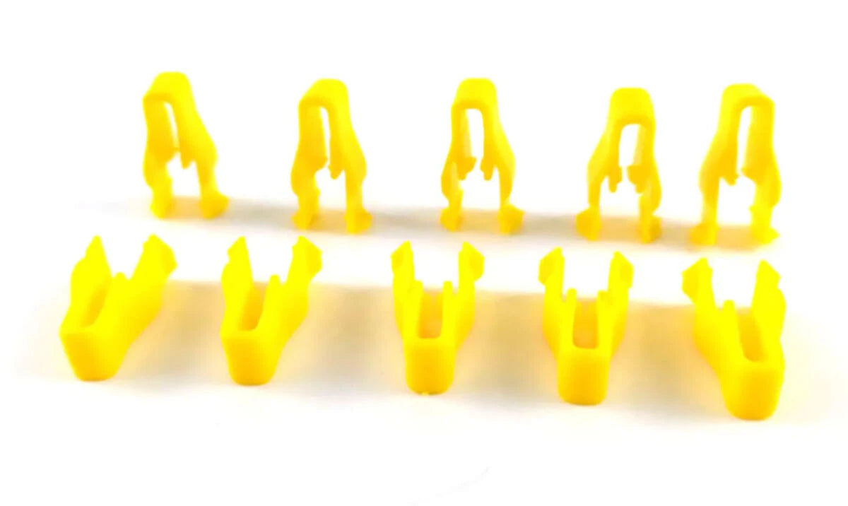 10 x Clips for Lock Radio Console for Toyota Fortuner (2005-2019)