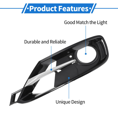 Fog Light Grills for BMW 3 Series (2006-2013) - 2 x Front Left & Right
