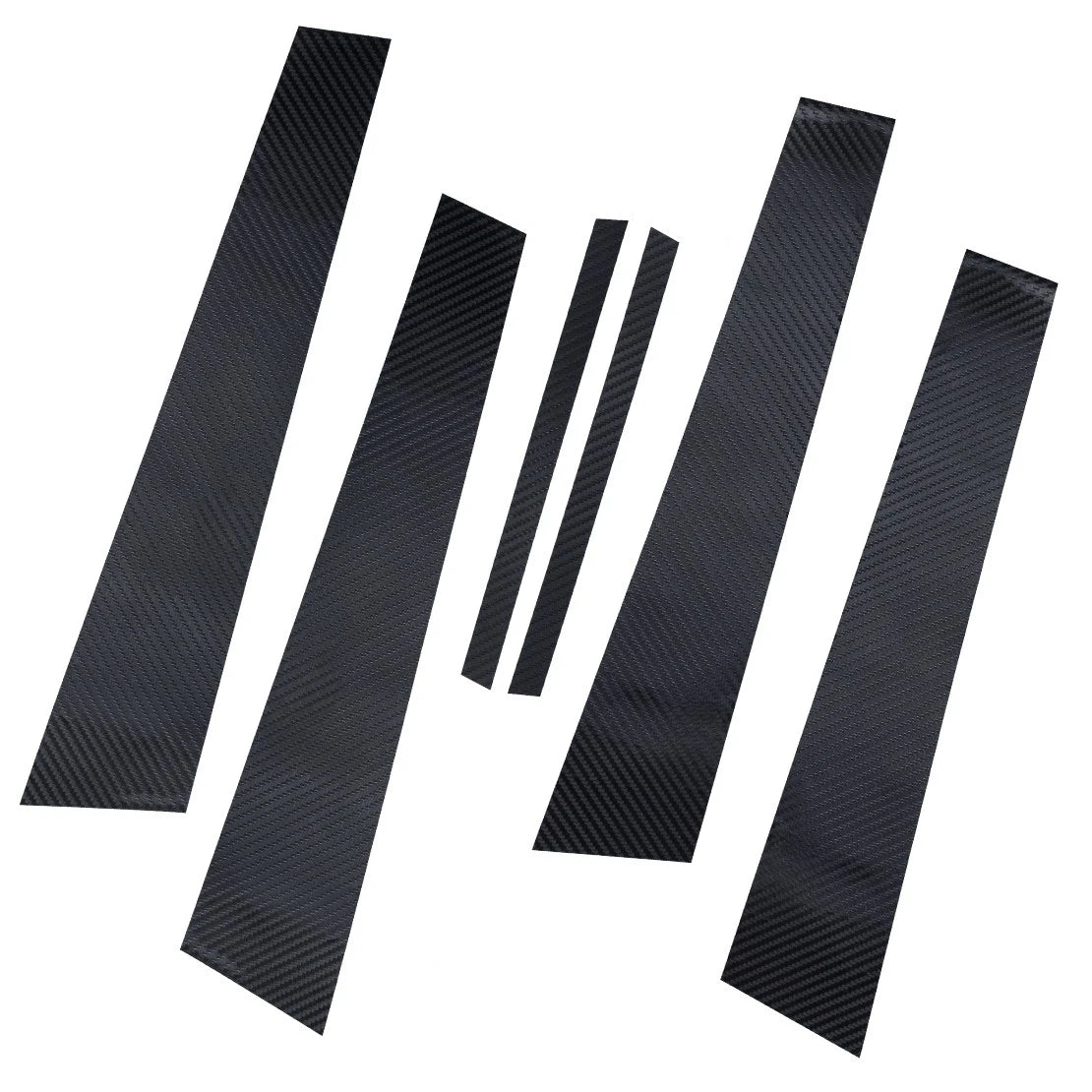 6 Pcs Car Door Window Pillar Post Covers for Dodge Charger (2011-2021)