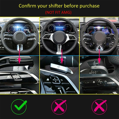 Steering Wheel Shift Paddle Shifter Extension for Mercedes Benz C/S/E-Class