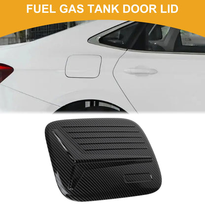 Fuel Tank Door Cap for Mitsubishi Pajero (2020-2025) Carbon Fiber Black