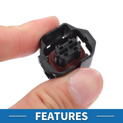 Pin Electronic Connector Sensor Plug for Buick Regal LaCrosse Black