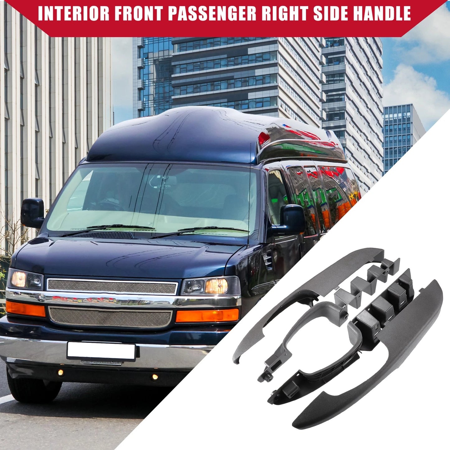 Pair Door Pull Handles for Chevrolet Express 1500 (2003-2014)