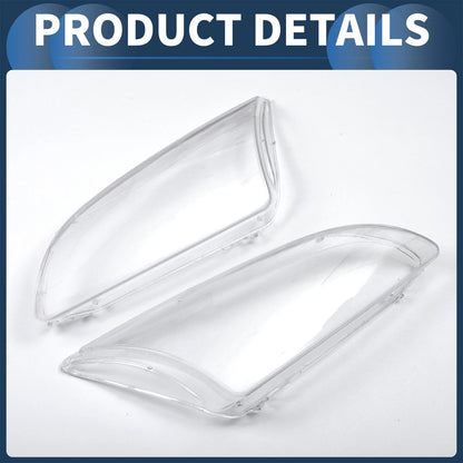 Front Left Right Headlight Lens Covers for Ford Focus (2005-2008)