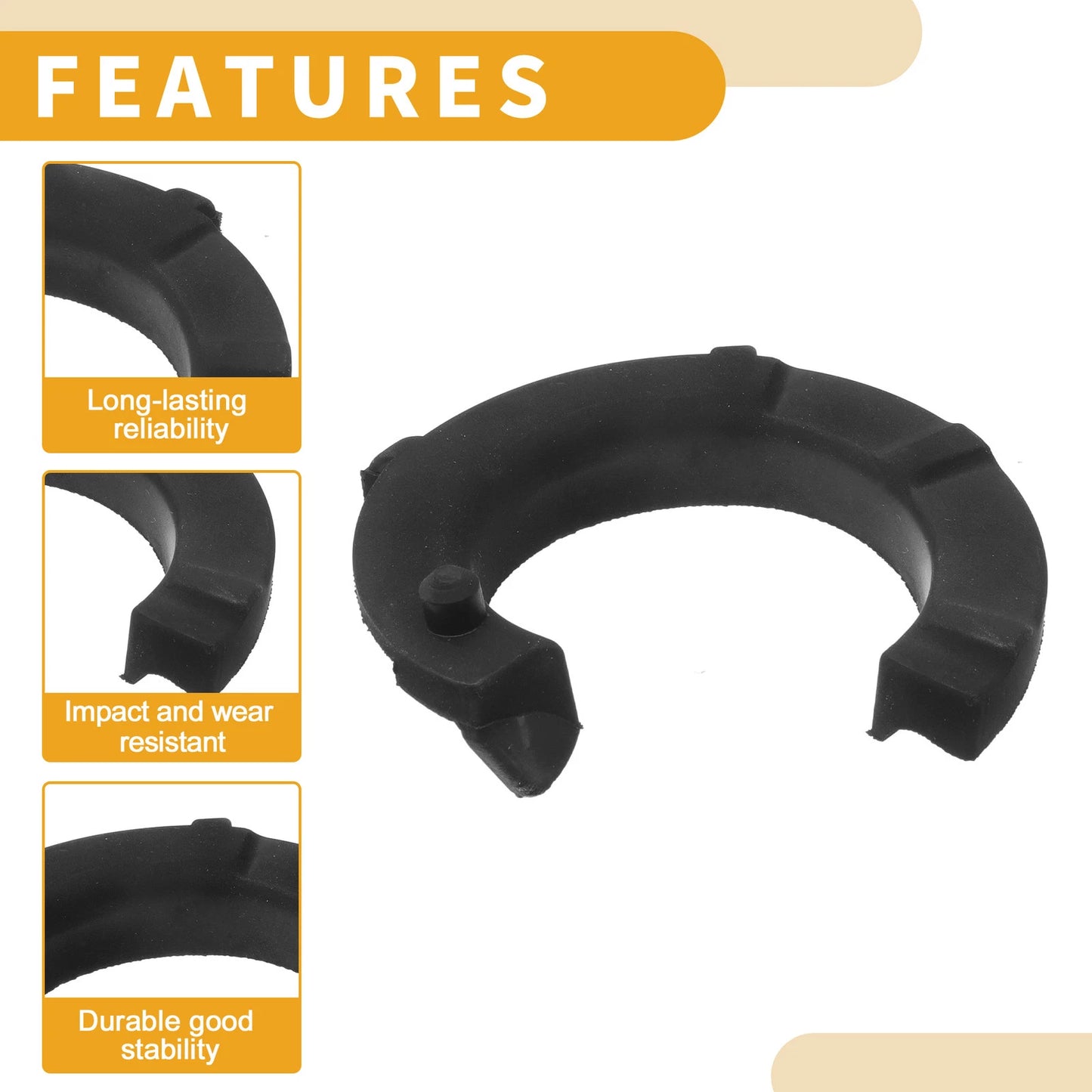 Coil Spring Insulator for BMW 128i (2008-2013) Rubber 1 Pc