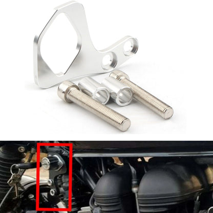 Ignition Key Relocation Bracket for Triumph Bonneville T100/Thruxton (2001-2023)