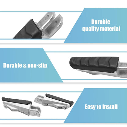 8mm Aluminum Alloy Motorcycle Footpegs for BMW
