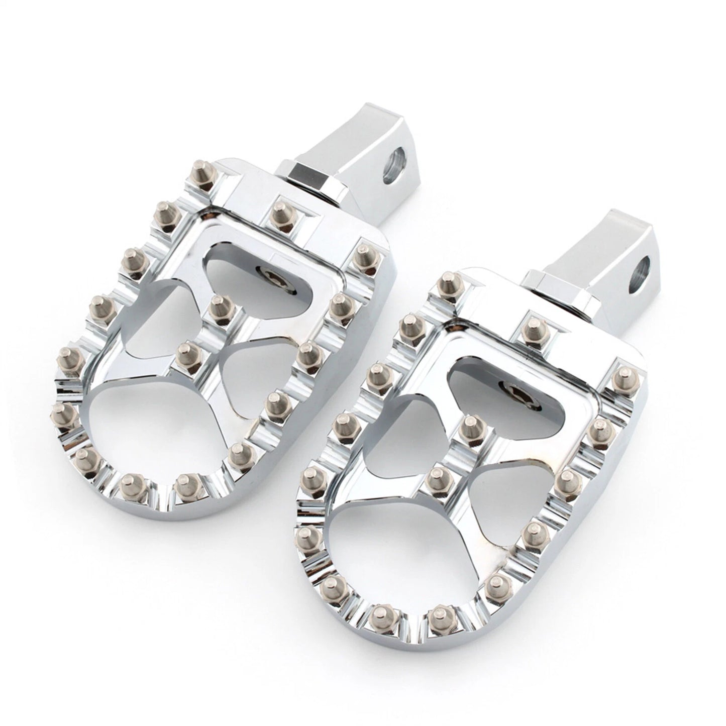 Wide Chrome Motorcycle Driver Footpegs for BMW R18 (2020 - Present)