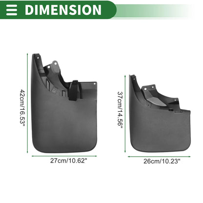 Mud Flaps for Nissan Navara D22 Pickup 2008-2014