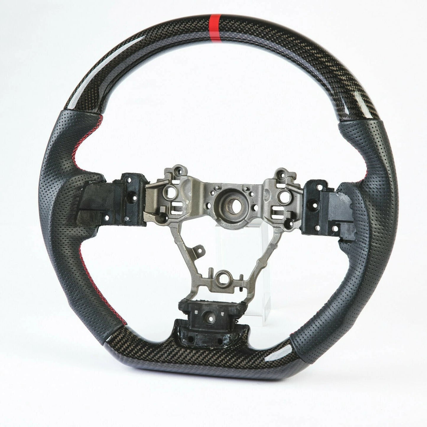 Steering Wheel Carbon Leather for Subaru Impreza Forester Legacy (2008-2011)