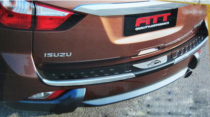 Rear Bumper Step Protector Scratch Guard Plate Chrome for Isuzu MUX (2012-2016)
