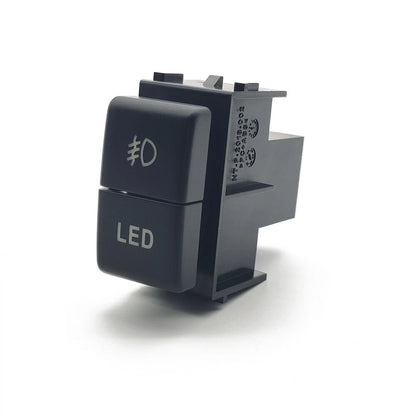 Dual Key Switch Fog Light & LED Switch for Nissan Patrol Y61 Y62 Titan
