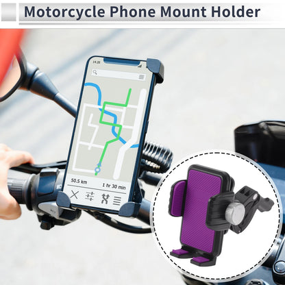 Motorcycle Phone Mount Holder 4.7-7.2" Handlebar Mount for Motorcycle