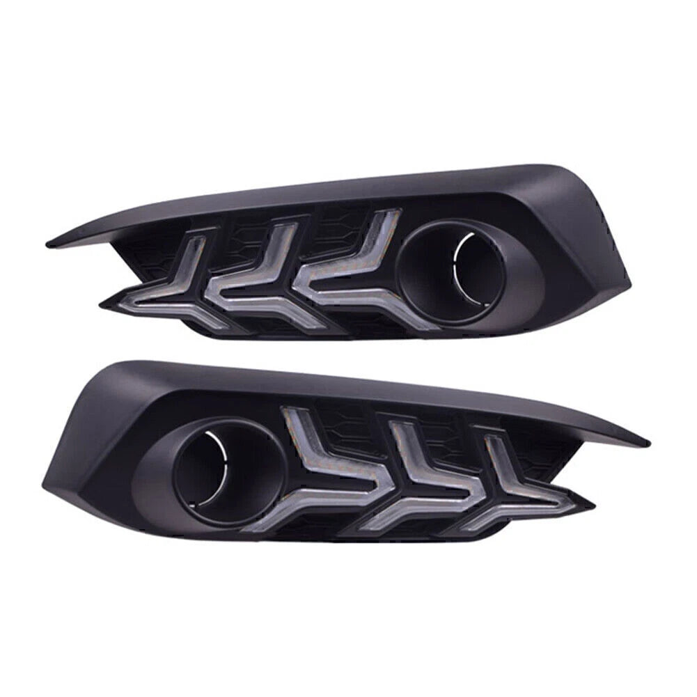 LED DRL Fog Light Lamp for 2016-2018 Honda Civic with Turn Signal
