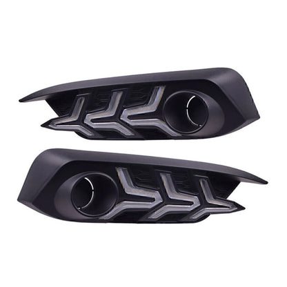 LED DRL Fog Light Lamp for 2016-2018 Honda Civic with Turn Signal