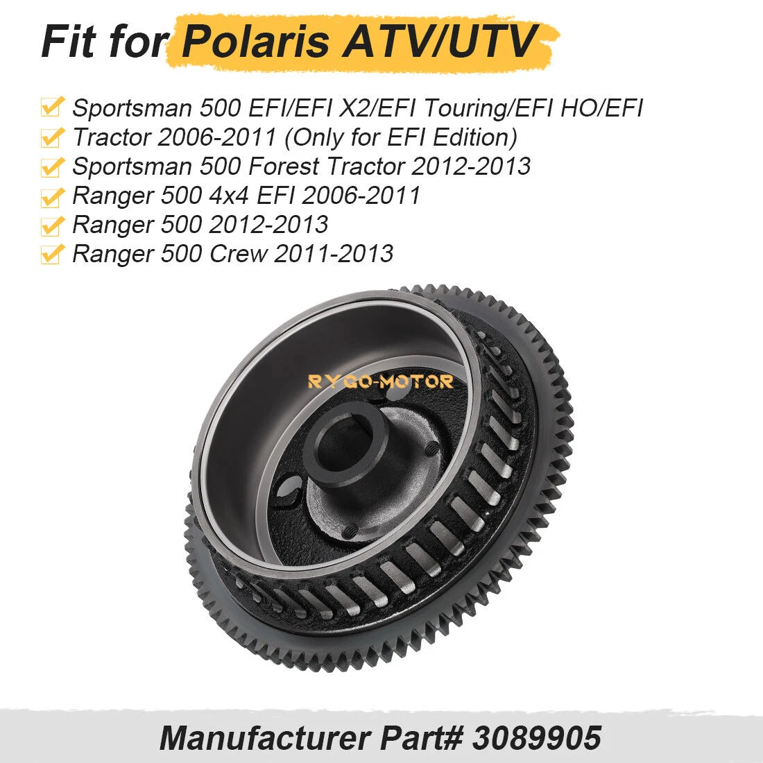 Flywheel Rotor for Polaris Sportsman 500 EFI HO