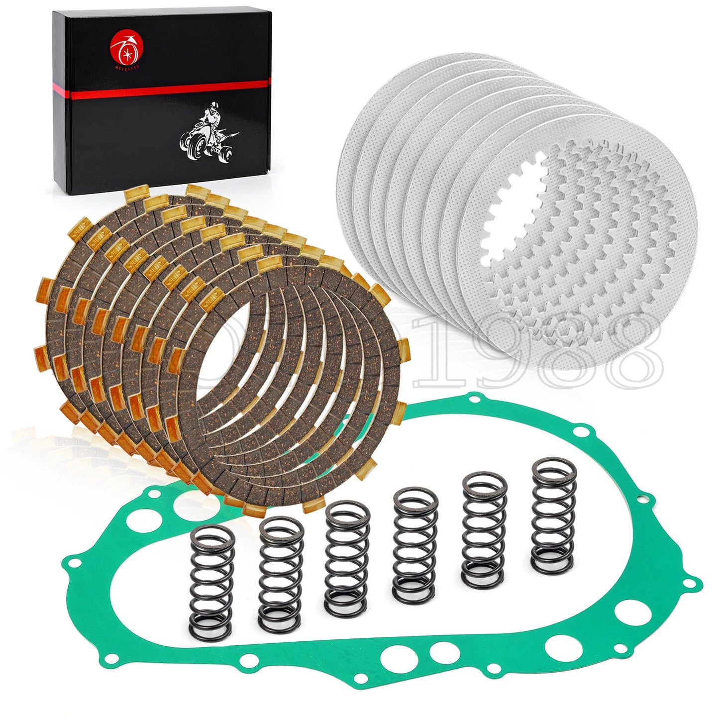 Clutch Kit Heavy Duty Springs & Cover Gasket for Kawasaki KFX400 (2005–2006)