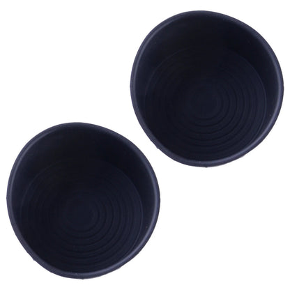 Black Rubber Cup Holder Insert for Dodge Ram 1500 (2009-2016)