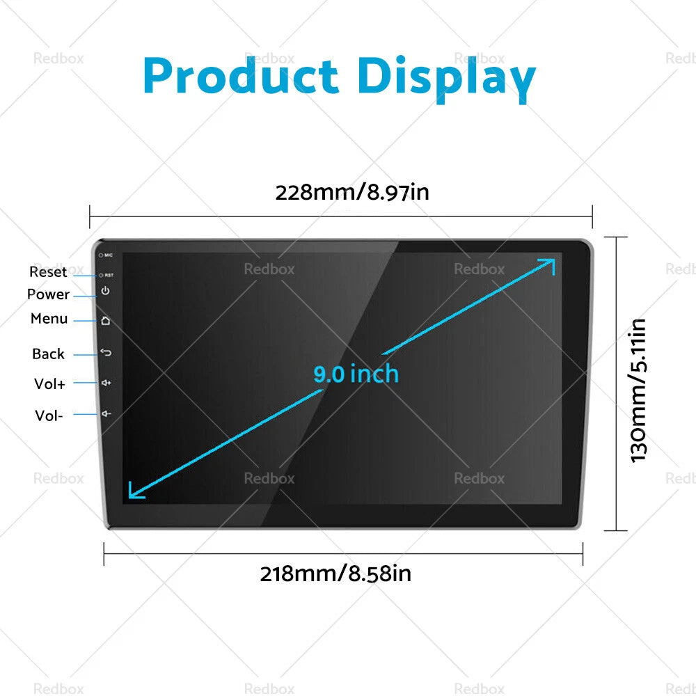 16G Car Stereo GPS Head Unit Android 11 for Ford Ranger, Mazda BT50 (2006-2011)
