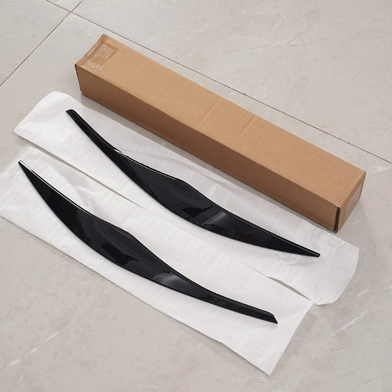 Headlight Eyelid Eyebrow Cover Trim for BMW 3 Series E90 E91 2005-2012