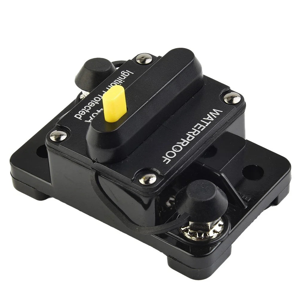 Car Circuit Breaker/Fuse Reset 30-300 Amp/12V-48V DC for Car/Boat/Auto Waterproof