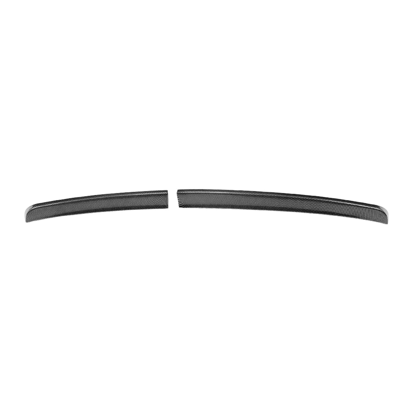 Carbon Look Rear Boot Spoiler Lip for VW Caddy MK4 (2020-2023) 2 x pcs