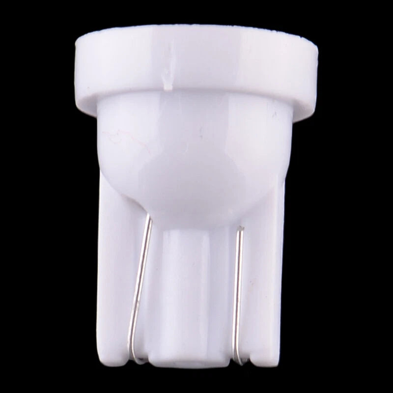 40Pc T5 T10 White LED Bulbs for Car Instrument Cluster Dash Lights