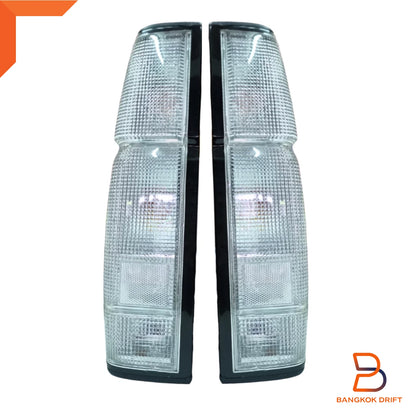 White Lens Tail Light Rear Lamp for Nissan Navara D21 (1990-1996)