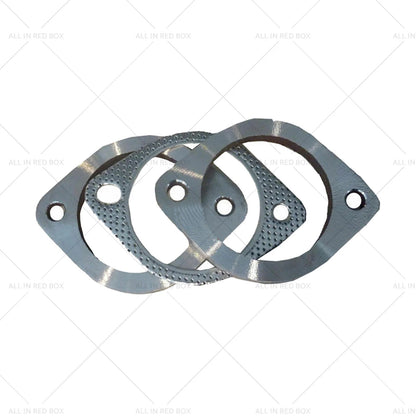 2.5" Stainless Steel Exhaust Flange Gasket Plate for Universal Vehicles (300)