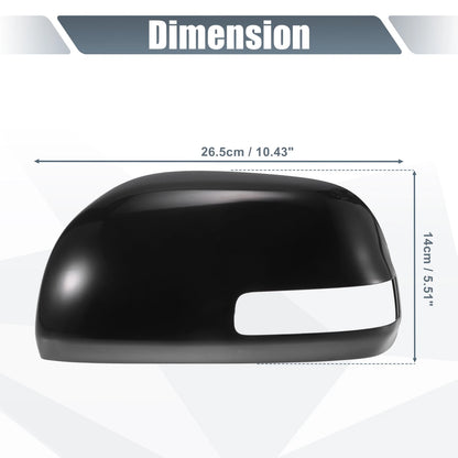 Left Side / Mirror Cover Caps / Black for Toyota RAV4 (2009–2013)