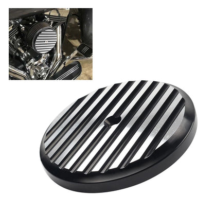 Black & White Air Cleaner Outer Cover for Harley Touring Electra Glide Dyna