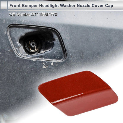 Front Right Bumper Headlight Washer Nozzle Cover for BMW 320i (2012-2013)