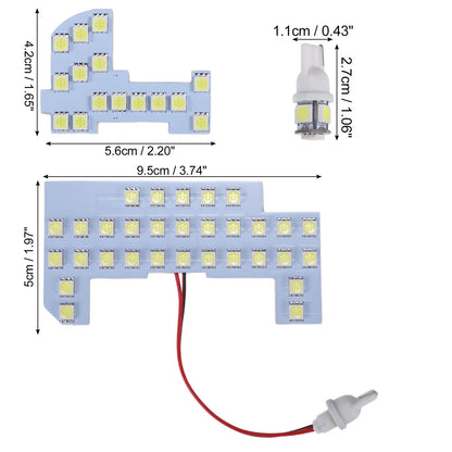 6000K 5050SMD LED Dome Lights Set for Honda NBOX JF1 JF2 (2012-2020)