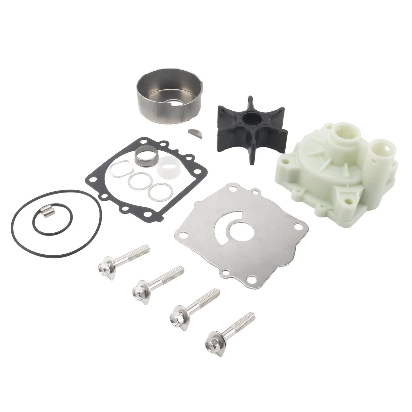 Water Pump Impeller Repair Kit for Yamaha 75/90/115HP (68V Series)