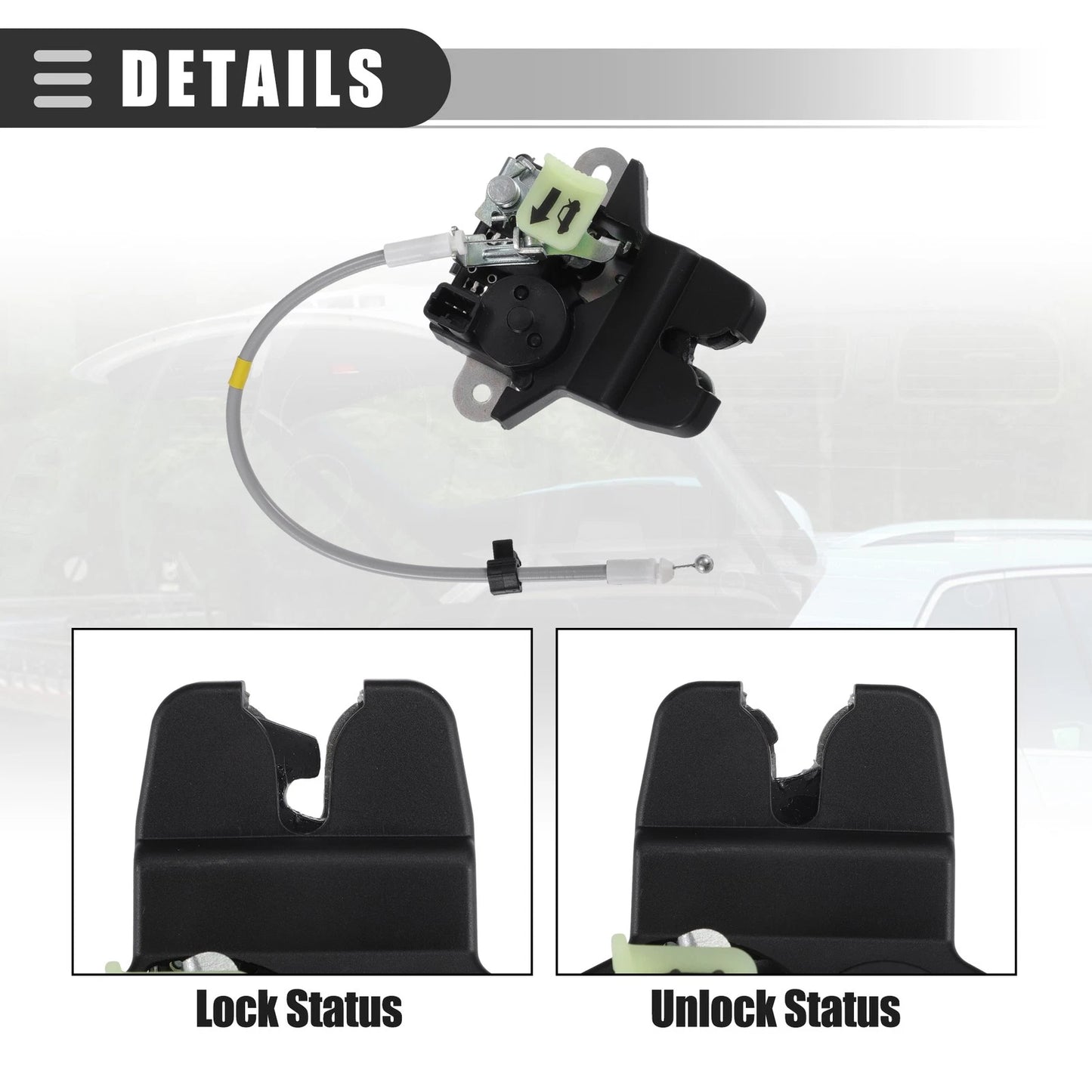 Tailgate Lock Trunk Latch Actuator for Kia Optima (2016-2020)