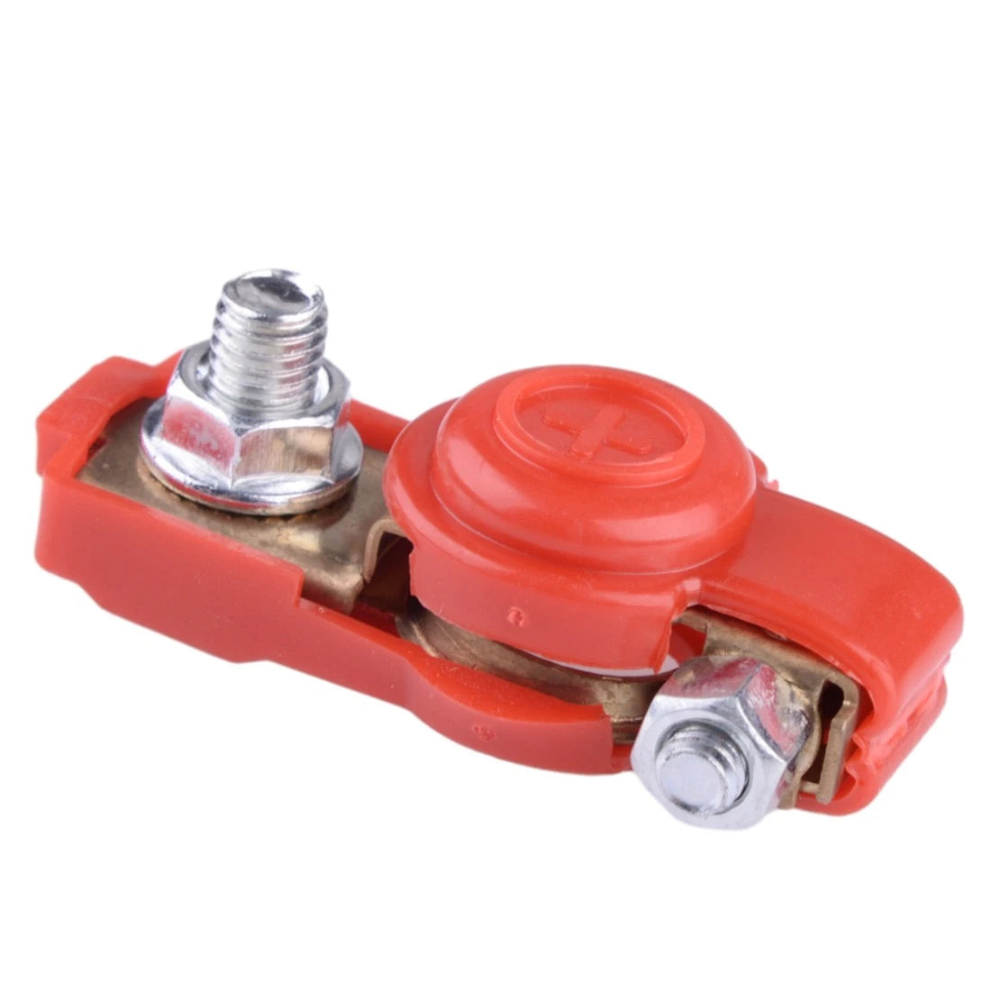 Black & Red  Car Battery Terminal Quick Connector Clamp Clips