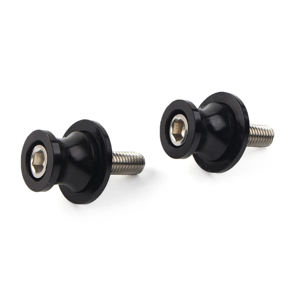 Swingarm Spools 8MM for KAWASAKI ZX6R (2012-2021) - Black CNC Slider Screws