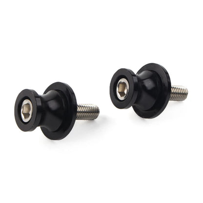 Swingarm Spools 8MM for KAWASAKI ZX6R (2012-2021) - Black CNC Slider Screws