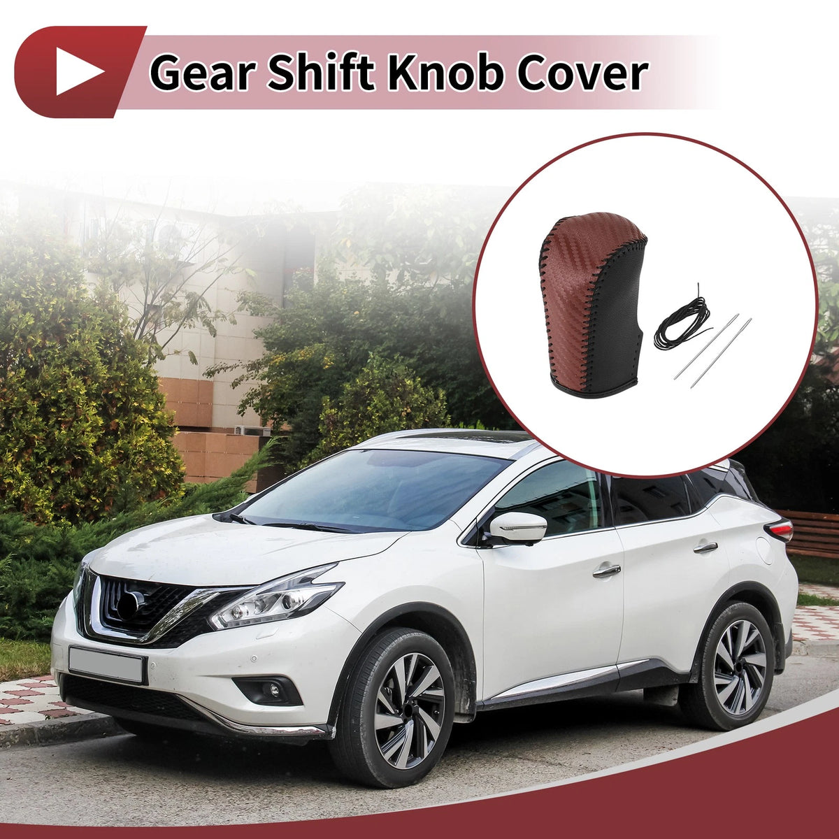 Car Gear Shift Knob Cover for Nissan Murano (2009-2013)