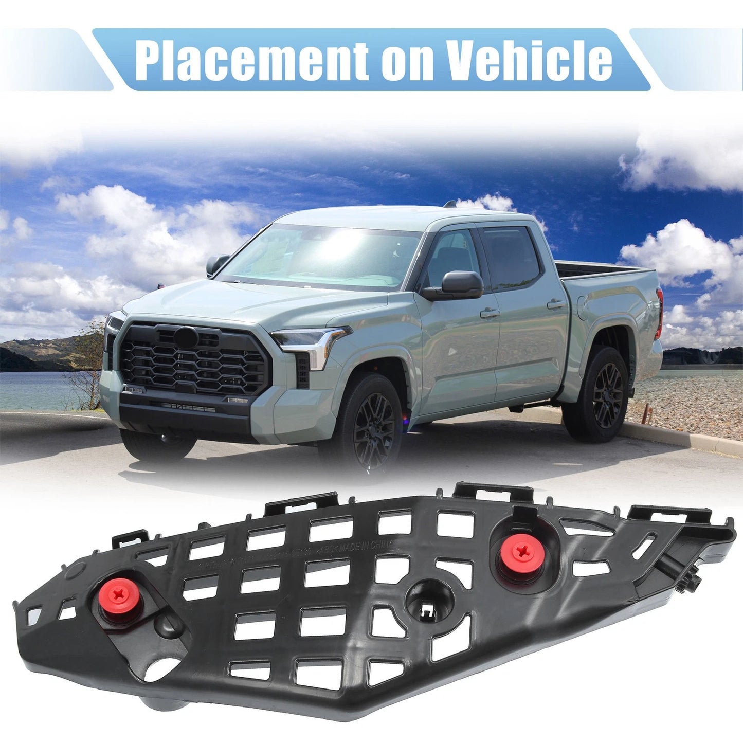 Front Left Bumper Bracket for Toyota Highlander (2001-2023)